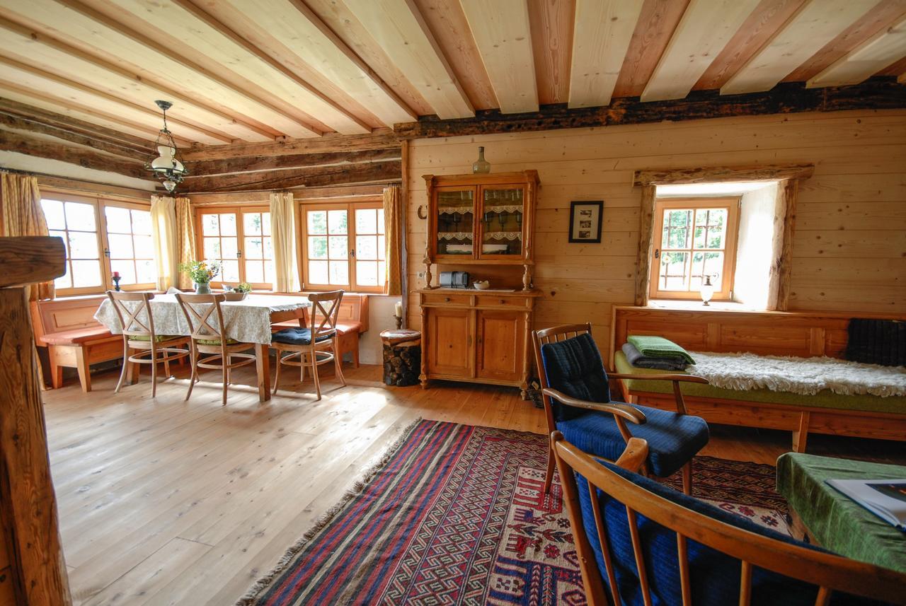 Obiralmhuette Meierhof Bad Eisenkappel Exteriör bild