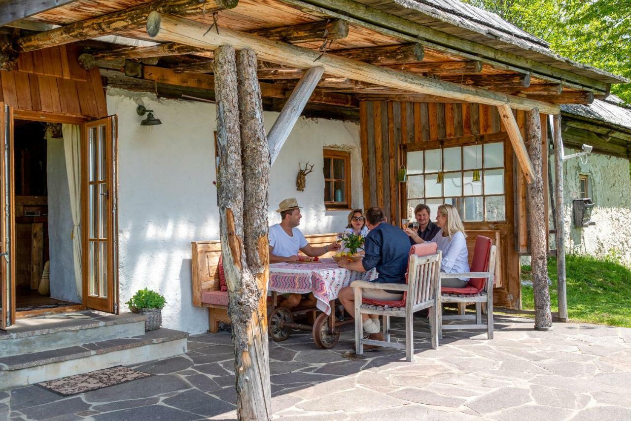 Obiralmhuette Meierhof Bad Eisenkappel Exteriör bild